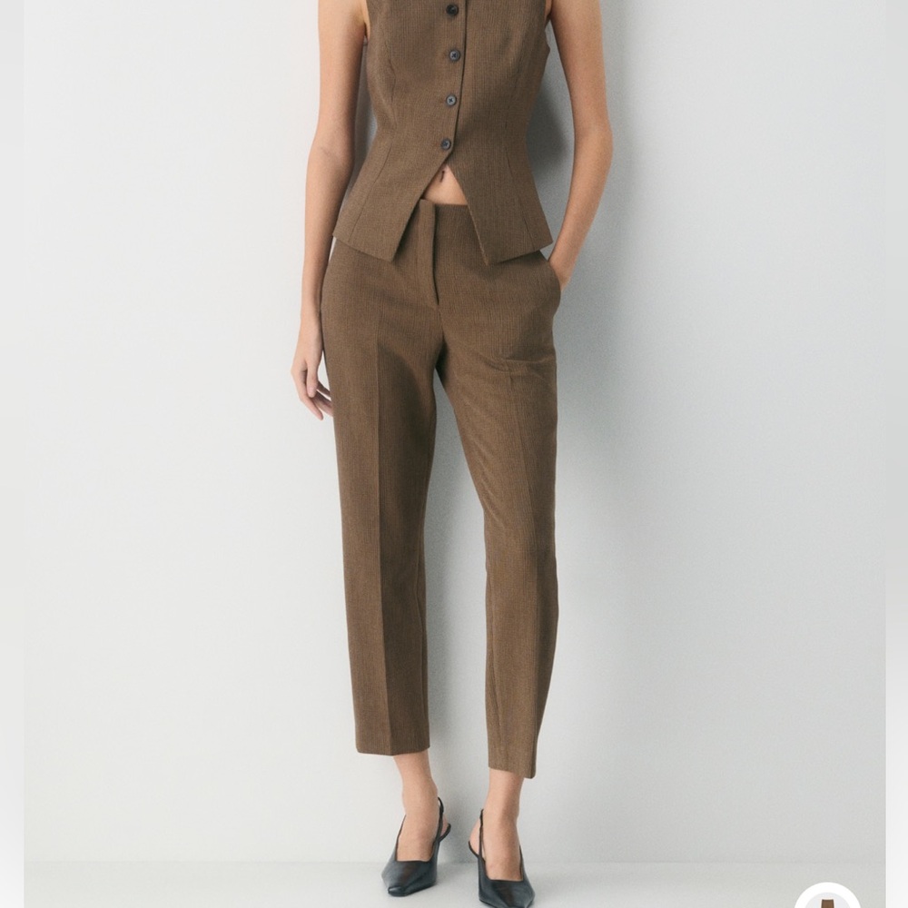 Babaton Taupe Dress Pants